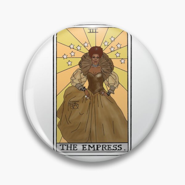 Item preview, RuPaul Charles Tarot Card "The Empress" designed and sold by ferixacuaxart.