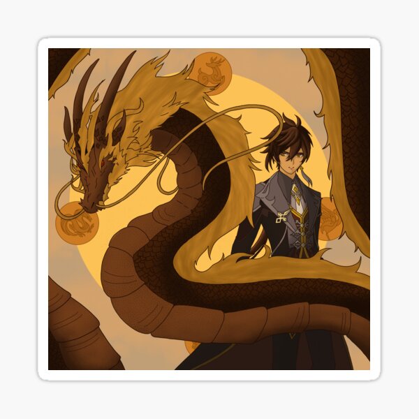 Item preview, Zhongli Rex Lapis  designed and sold by anemonesartbook.