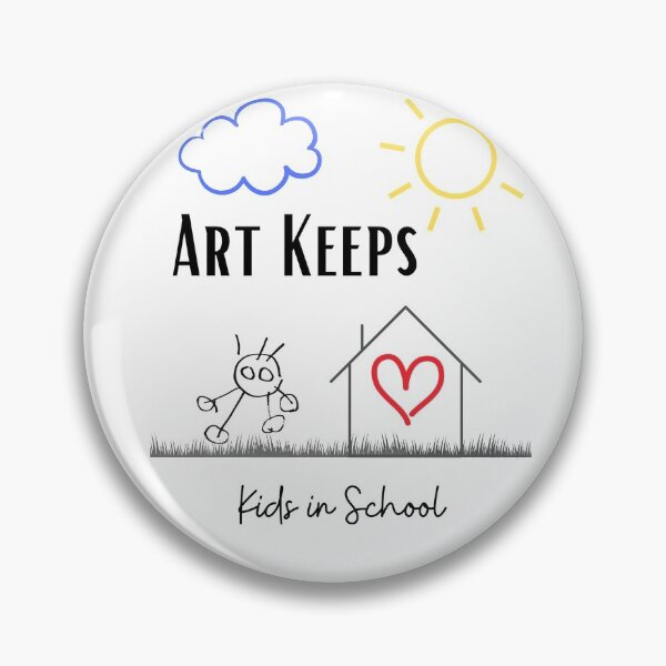 Item preview, Art Keeps Kids in School designed and sold by SparkofArtistry.