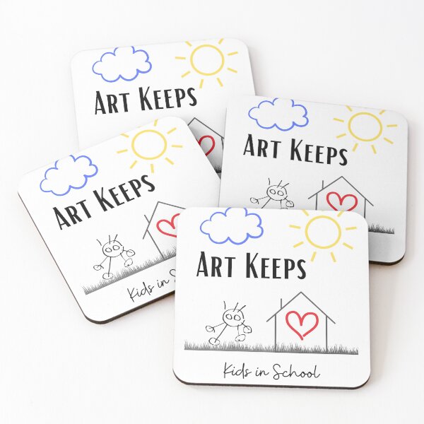 Item preview, Art Keeps Kids in School designed and sold by SparkofArtistry.
