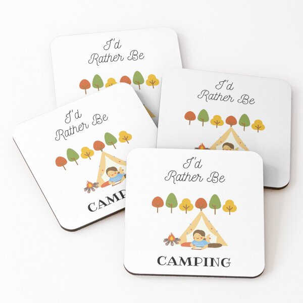 Item preview, Rather Be Camping, Caravan, Tents, Camping Poster, Camp Life, Camper Poster designed and sold by visual-samadhi.