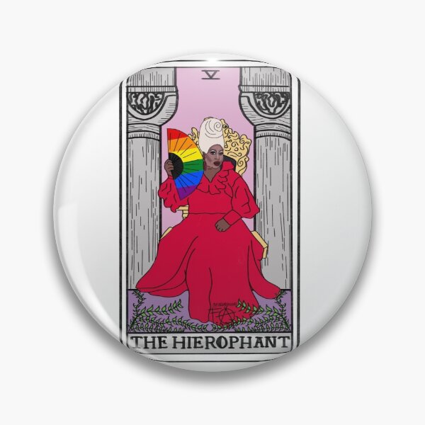 Artikelvorschau, Latrice Royale Tarotkarte "Der Hierophant" entworfen und verkauft von ferixacuaxart.