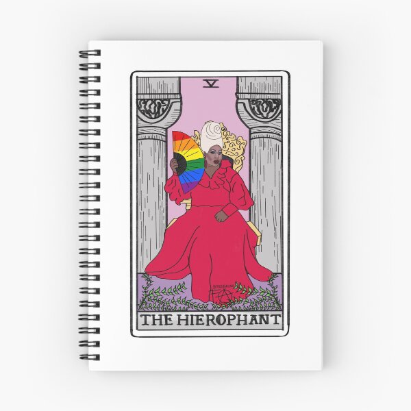 Item preview, Latrice Royale Tarot Card "The Hierophant" designed and sold by ferixacuaxart.