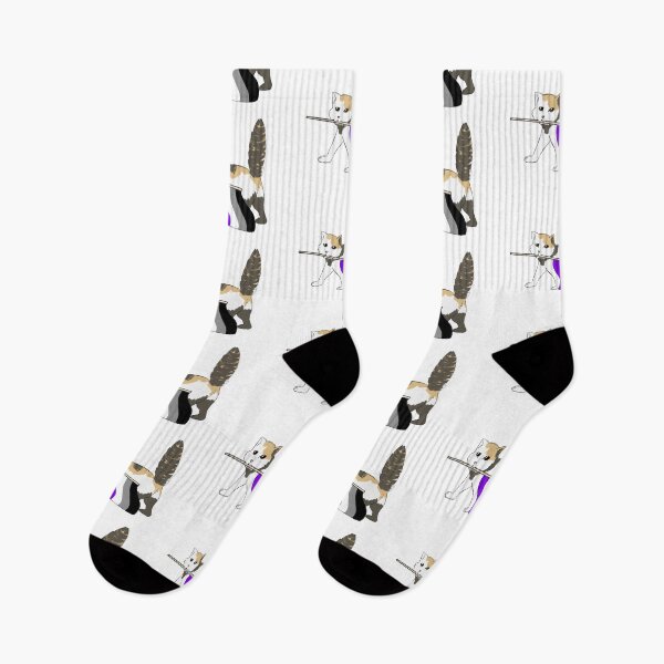 Item preview, Asexual Pride Cat designed and sold by undrrtddoormatt.