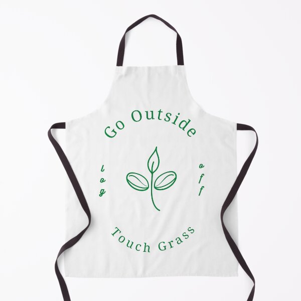 Item preview, Go Outside, Touch Grass (GREEN VERSION) designed and sold by OscarWhitman.