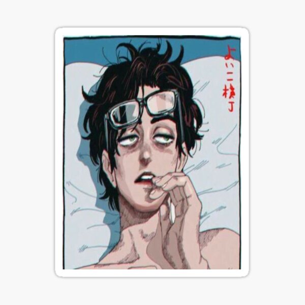 Hot Anime Aesthetic Sticker For Sale By Danary Redbubble 