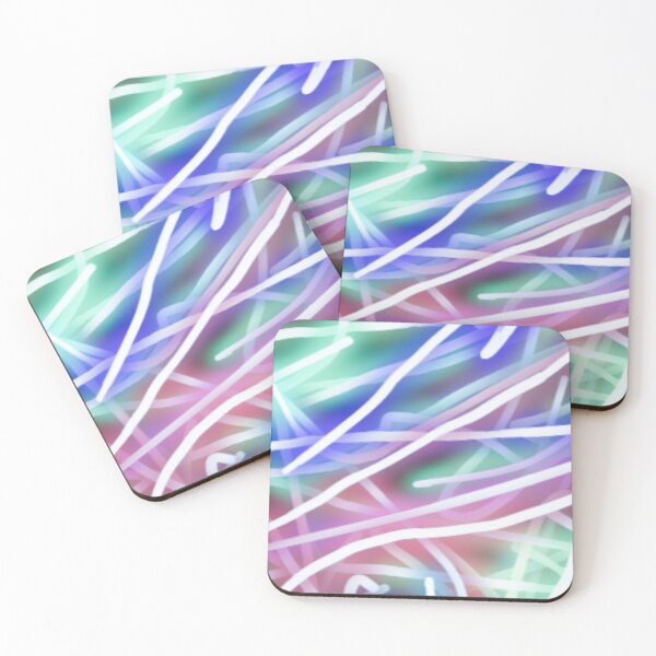 Item preview, Horizontal Pastel Neon Kid Doodle designed and sold by Designs By YL.