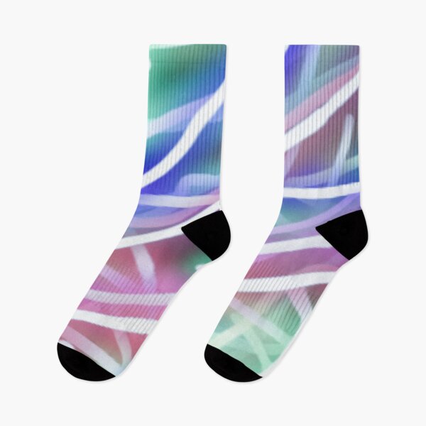 Item preview, Horizontal Pastel Neon Kid Doodle designed and sold by Designs By YL.