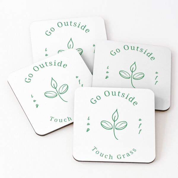 Item preview, Go Outside, Touch Grass (GREEN VERSION) designed and sold by OscarWhitman.
