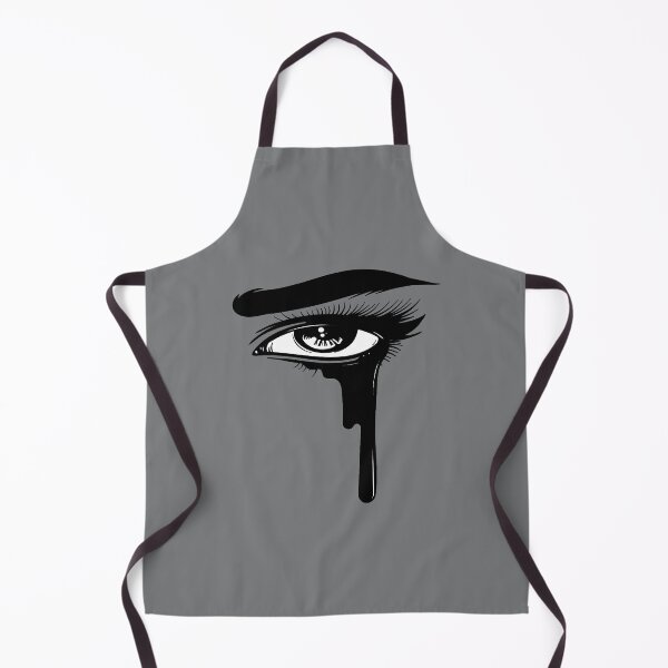 Item preview, Woman's Sad Isolated Eye Black and White designed and sold by WearWolfDesigns.