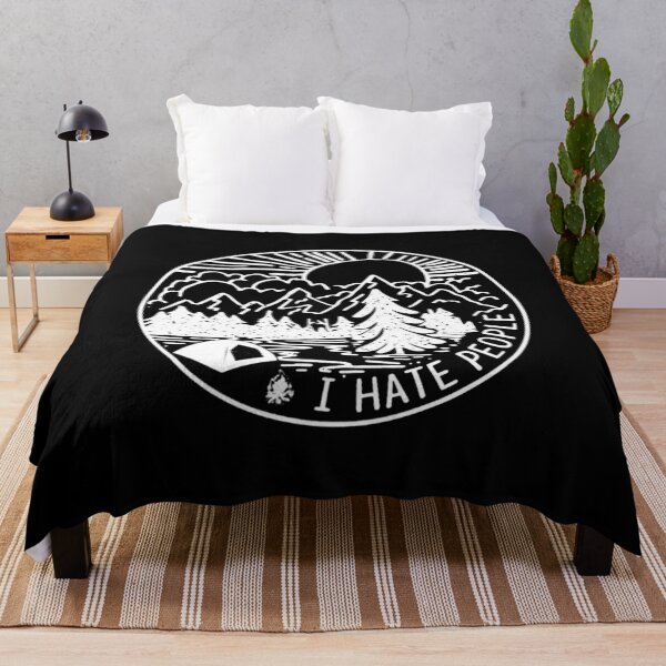 Item preview, I love Camping Hate People designed and sold by vitaleabby.