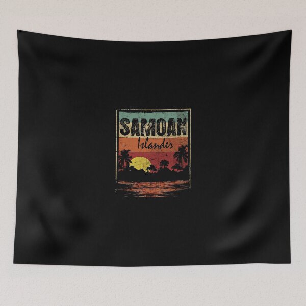 Artikelvorschau, Retro Vintage Tropical Samoa Islander Samoan entworfen und verkauft von merystowe1.