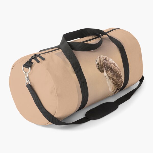 Curious Burrowing Owl, What's Up? Duffle Bag