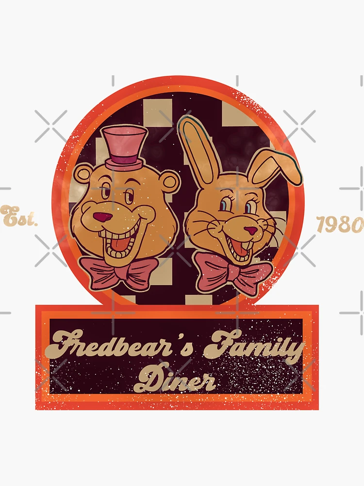 FNAF Fredbear's Family Diner Pizza Metal Sign Wall Decor - 8x12 Inch  Novelty Art Print