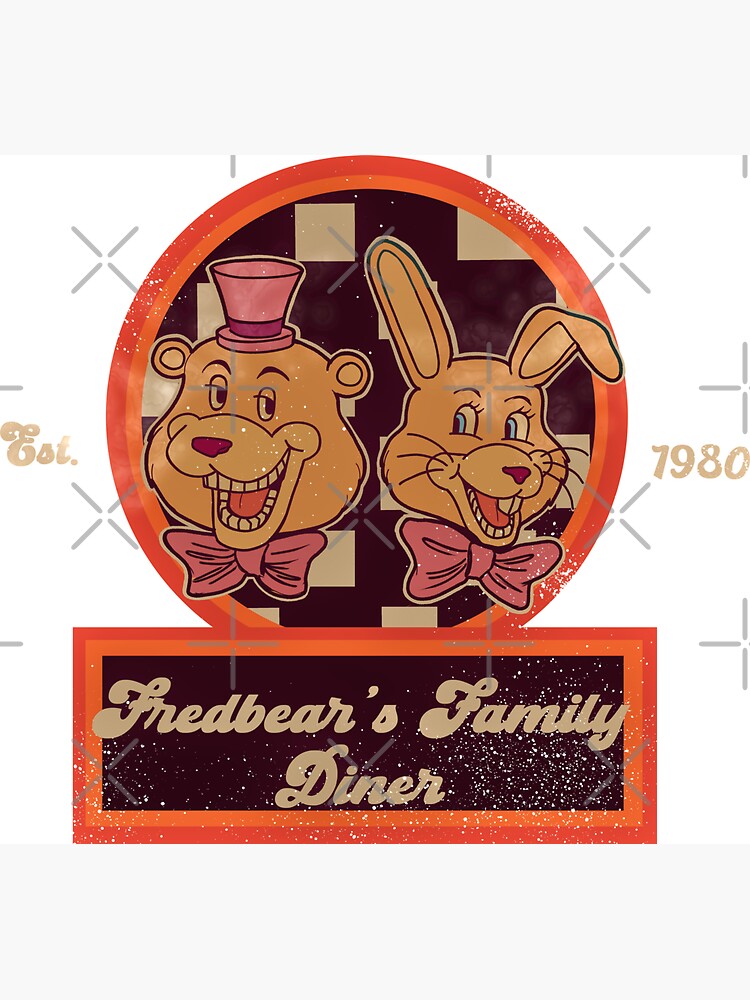 Fredbear's Family Diner (Vintage)  Magnet for Sale by Hush-Art