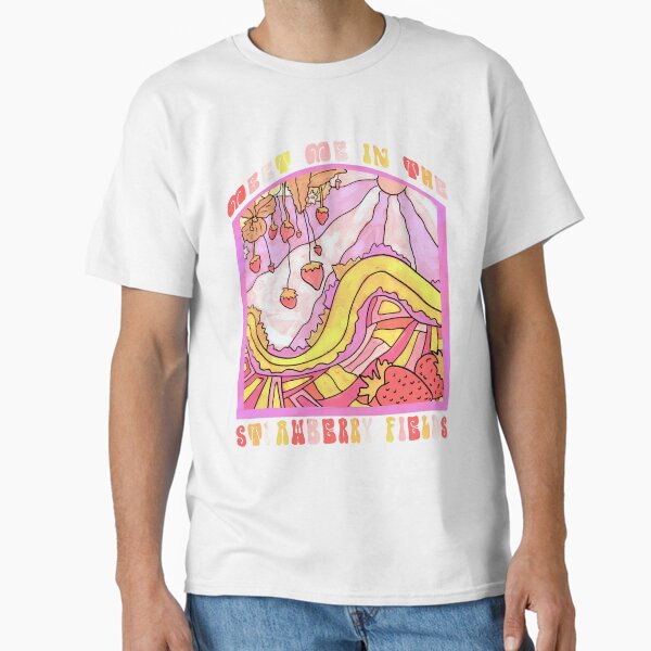 Strawberry Fields - Pink Varient Classic T-Shirt