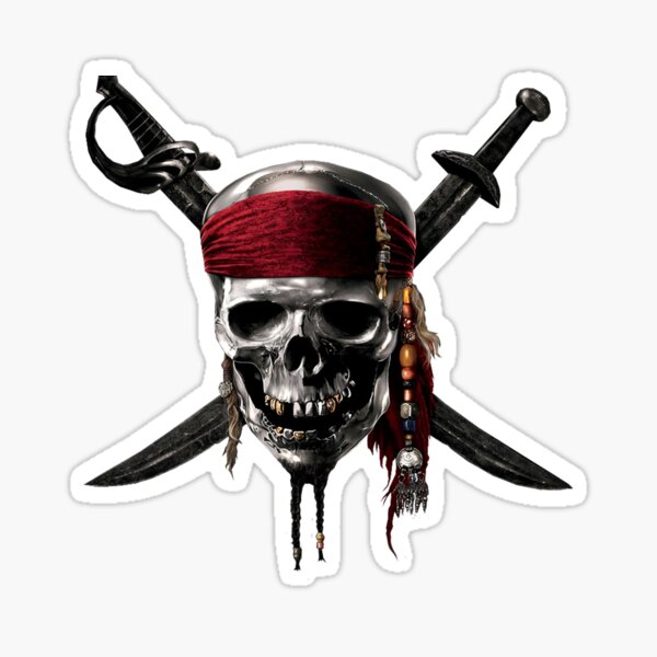 Pirate of Caribbean Sticker