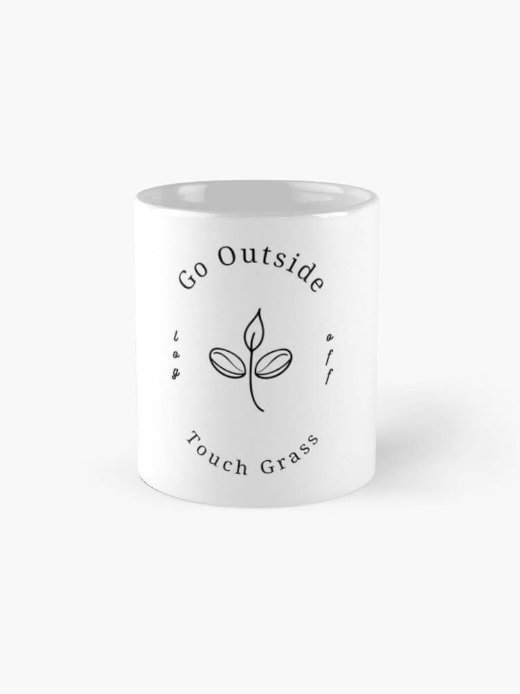 UD Store: touch grass mug