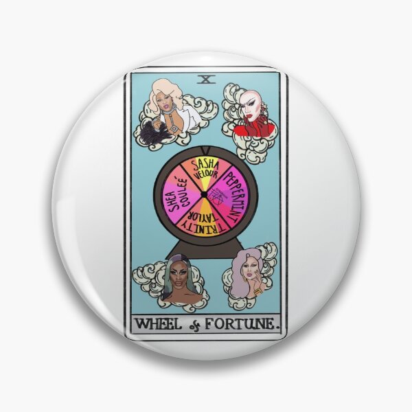 Artikelvorschau, Saison 9 Top 4 Tarotkarte "Glücksrad" entworfen und verkauft von ferixacuaxart.