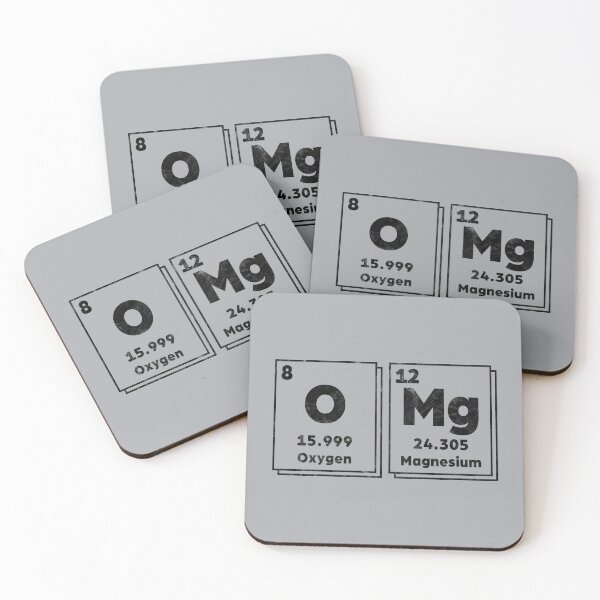 Item preview, Periodic OMG (distressed design) designed and sold by siggyspatsky.