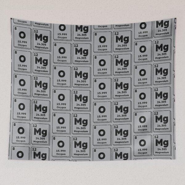 Item preview, Periodic OMG (distressed design) designed and sold by siggyspatsky.
