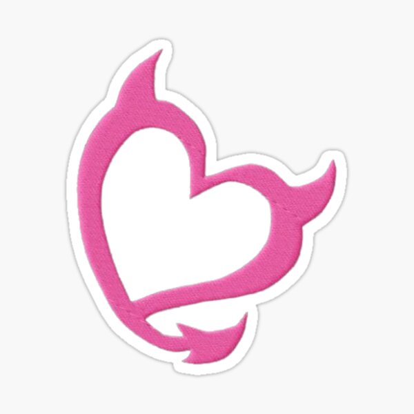 Bad Girls Club Heart" Sticker for Sale by zrvby | Redbubble