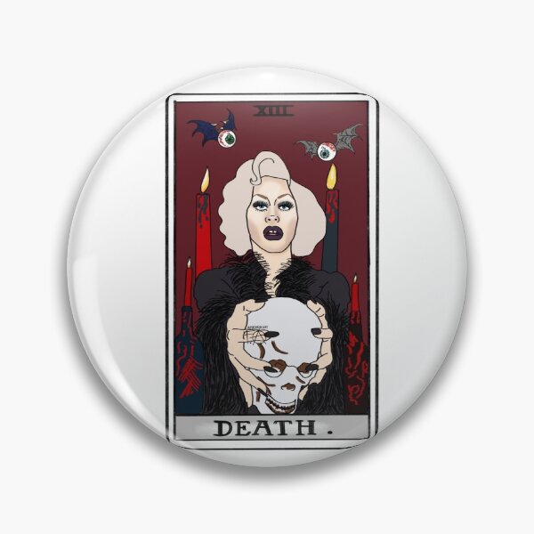 Item preview, Sharon Needles Tarot Card "Death" designed and sold by ferixacuaxart.