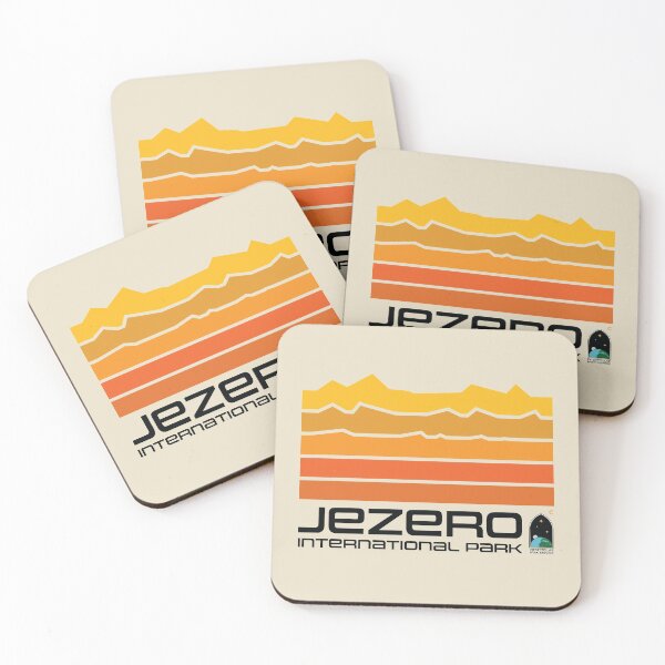 Item preview, Jezero Crater International Park Souvenir designed and sold by CuriousCurios.