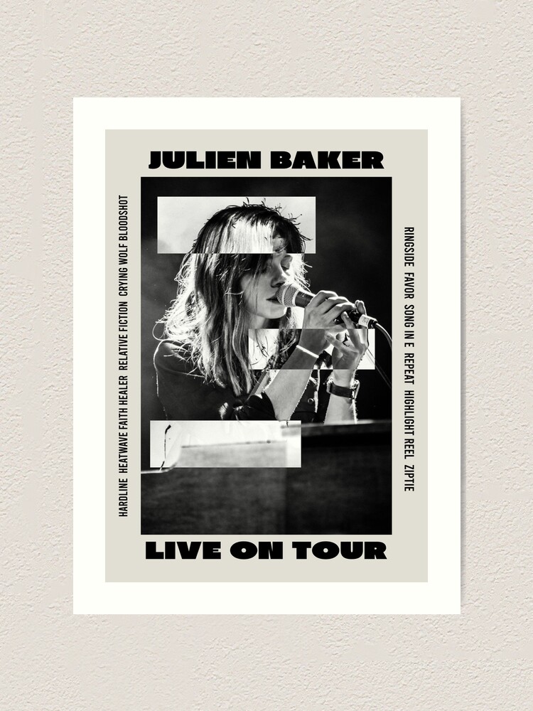 Thumbnail 1 von 3, Kunstdruck, Julien Baker live auf Tour (Little Oblivions) designt und verkauft von Lucy-ll.