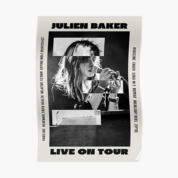 Julien Baker live on tour (Little Oblivions) Poster
