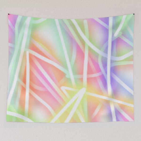 Item preview, Vertical Pastel Neon Kid Doodle designed and sold by Designs By YL.