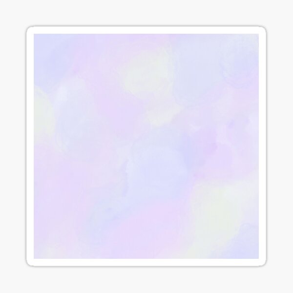 "Purple Pastel Watercolor" Sticker by Meaningfully Redbubble
