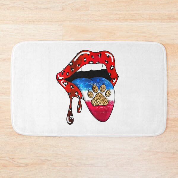 Item preview, Cat American Flag Tongue 2 designed and sold by SpecialGift79.