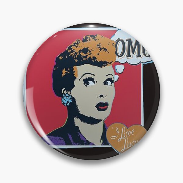 Download I Love Lucy Pins And Buttons Redbubble