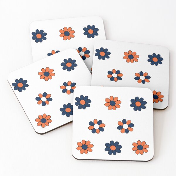 Item preview, Orange and Blue Flower Pack designed and sold by alekkar2002.