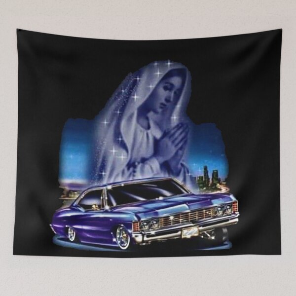 Item preview, Blues with Low Rider and Virgen Mary designed and sold by zrvby.