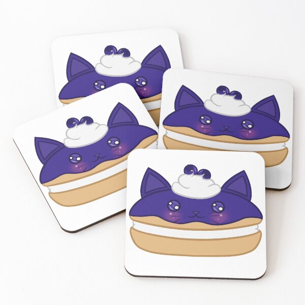 Item preview, Cute blueberry macaron designed and sold by Rhiannonkl.