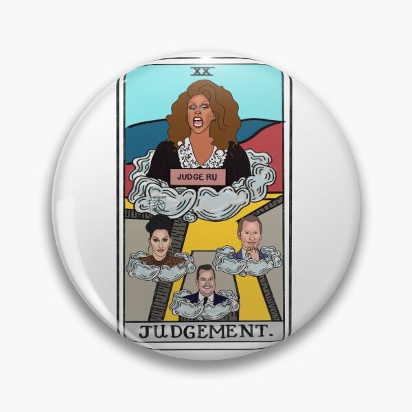 Item preview, RuPaul's Drag Race Tarot Card "The Judgement" designed and sold by ferixacuaxart.