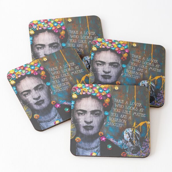 Item preview, Frida Kahlo - Bourbon Biscuit designed and sold by JaneBadness.