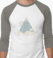 Cloud Mountain Men's Baseball ¾ T-Shirt