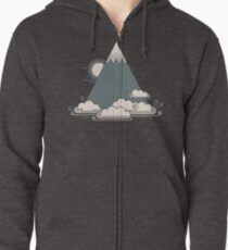 Cloud Mountain Zipped Hoodie