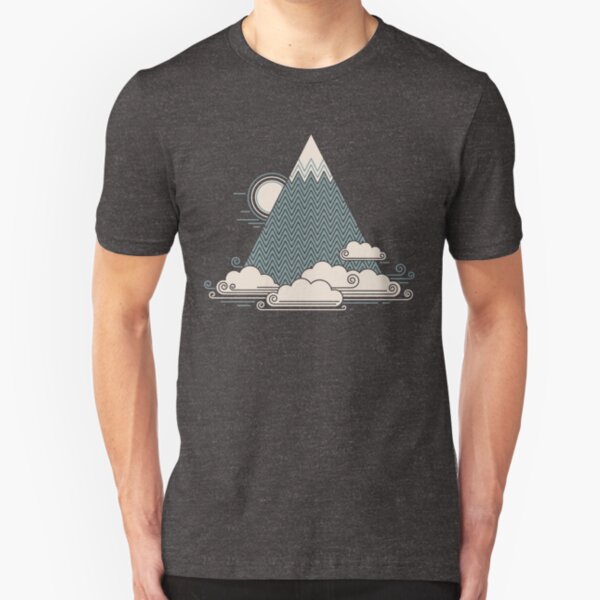 Cloud Mountain Slim Fit T-Shirt