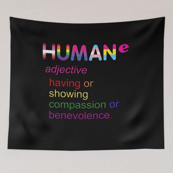 Item preview, Humane definition in regards to the pride movement designed and sold by SirReel.
