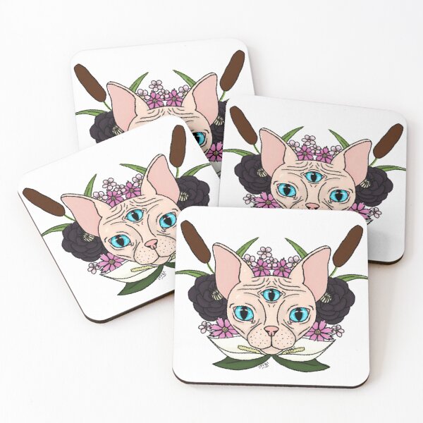 Item preview, The Calm Cat Bouquet designed and sold by ThePinkRat.