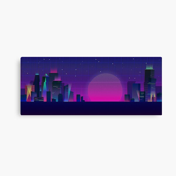 Night City Canvas Print