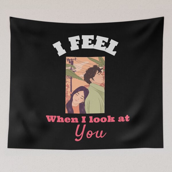 Item preview, I feel happiness when I look at you - couples goals designed and sold by mr&mrsmalik malik.