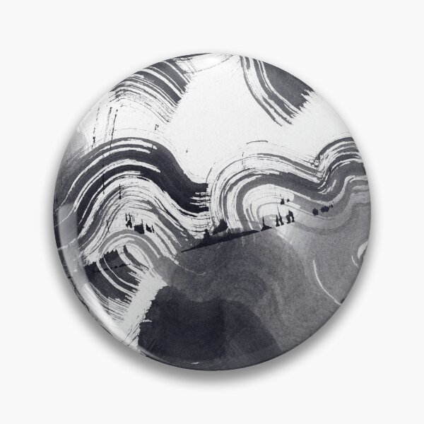 Item preview, ink explorations (072) - abstract black india ink painting designed and sold by expl-rations.