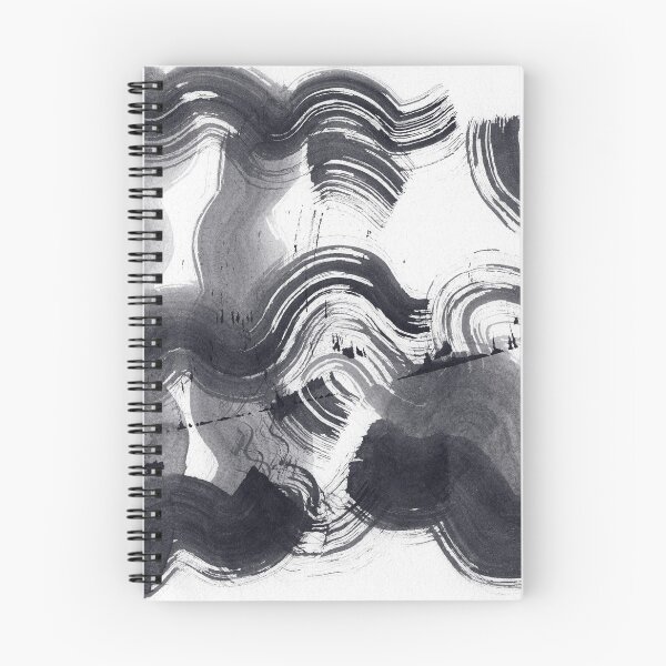 Item preview, ink explorations (072) - abstract black india ink painting designed and sold by expl-rations.