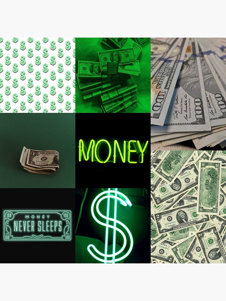 Green Money Aesthetic Poster By Sierramansions Redbubble 5652