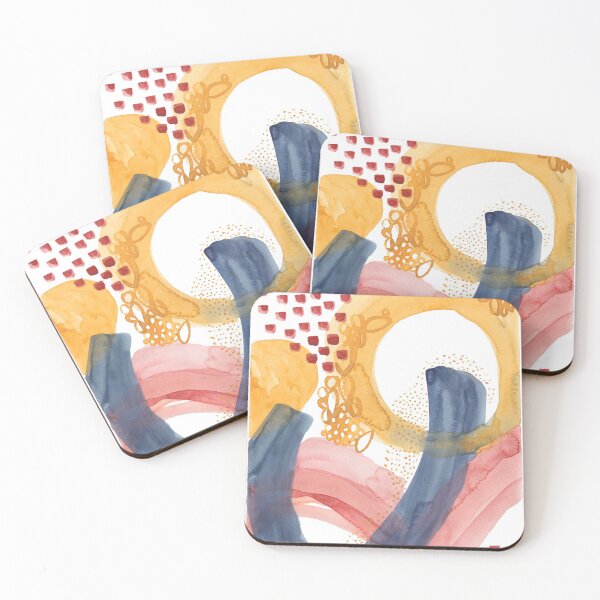 Item preview, Minimal abstract painting designed and sold by JadeWuArt.